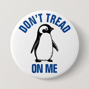 Funny Political Meme Penguin Tariff 7.5 Cm Round Badge