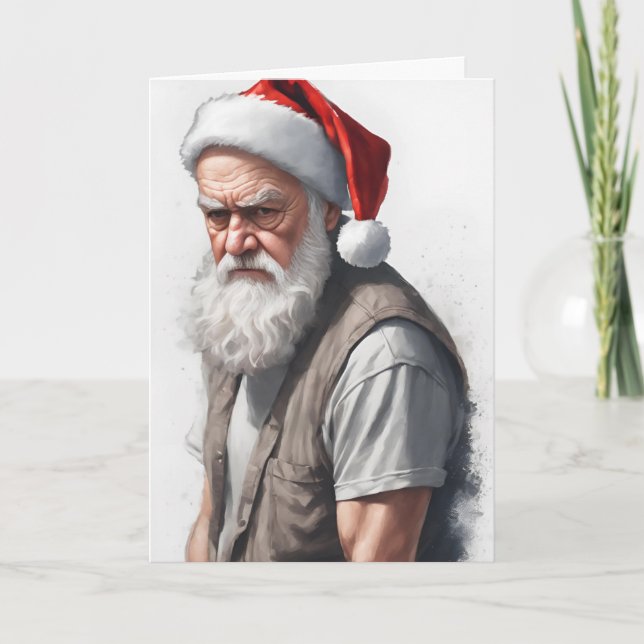 Funny Politically Incorrect Merry Christmas Card (Front)