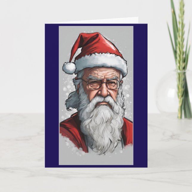 Funny Politically Incorrect Merry Christmas Card (Front)
