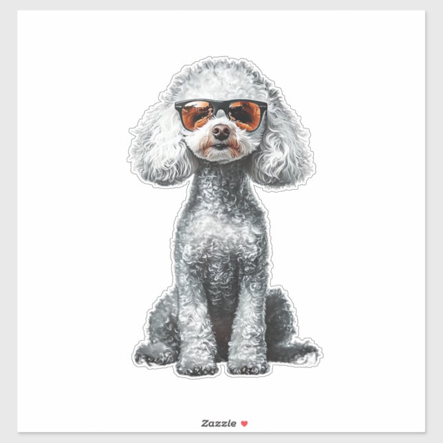 Funny Poodle Animal Lover Dogs Graphic Cute Dog Ow (Sheet)