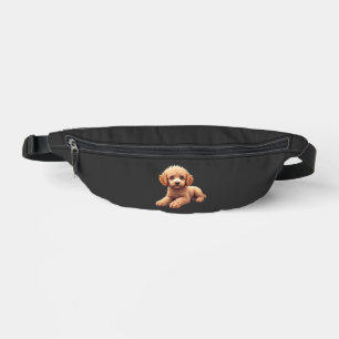 Funny Poodle Animal Lover Dogs Graphic Cute Dog Ow Bum Bags