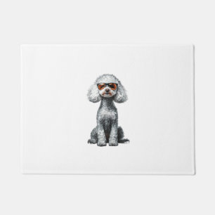 Funny Poodle Animal Lover Dogs Graphic Cute Dog Ow Doormat