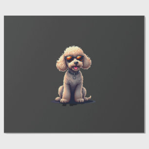 Funny Poodle Animal Lover Dogs Graphic Cute Dog Ow Wrapping Paper