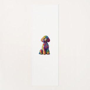 Funny Poodle Animal Lover Dogs Graphic Cute Dog Ow Yoga Mat