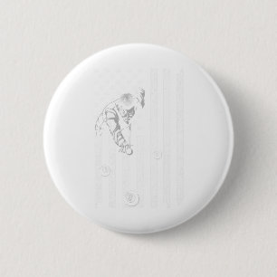 Funny Pool Art For Men Women Billiard Lover Us Poo 6 Cm Round Badge