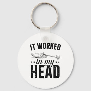 Funny Pool Art For Men Women Billiards Lover Pool Key Ring