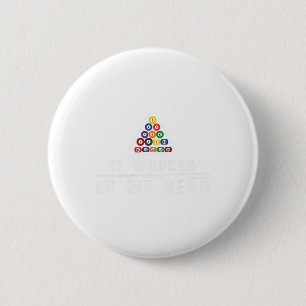 Funny Pool Billiard It Worked In My Head Gift Shir 6 Cm Round Badge