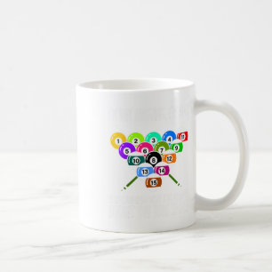 Funny Pool Billiard Men Women Billiards Players 8 Coffee Mug