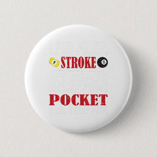Funny Pool Billiard Tee I Rub My Tip Billiards Gif 6 Cm Round Badge