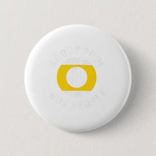 Funny Pool Billiards Slogan Shoot Pool Not People 6 Cm Round Badge