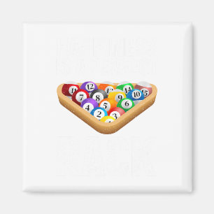 Funny Pool Design For Men Women Billiards Lover Po Magnet