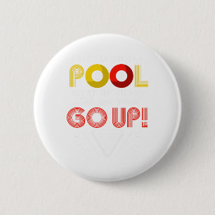 Funny Pool Player Billiards 6 Cm Round Badge