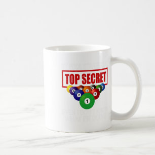 Funny Pool Player Billiards Men Women Game Play Sn Coffee Mug