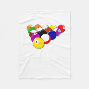 Funny Pool Quote Id Hit That Billiards Player Chri Fleece Blanket