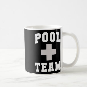 Funny Pool Team Beach Cruise Swim Scu Beaching Vac Coffee Mug