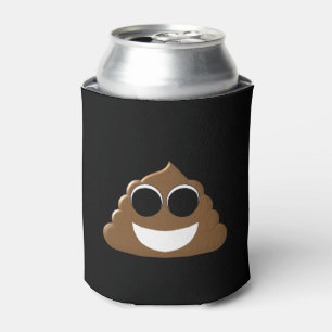 Funny Poop Emoji Can Cooler