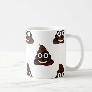 funny poop emoji coffee mug