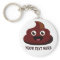 Funny Poop key chain 3 : joyful