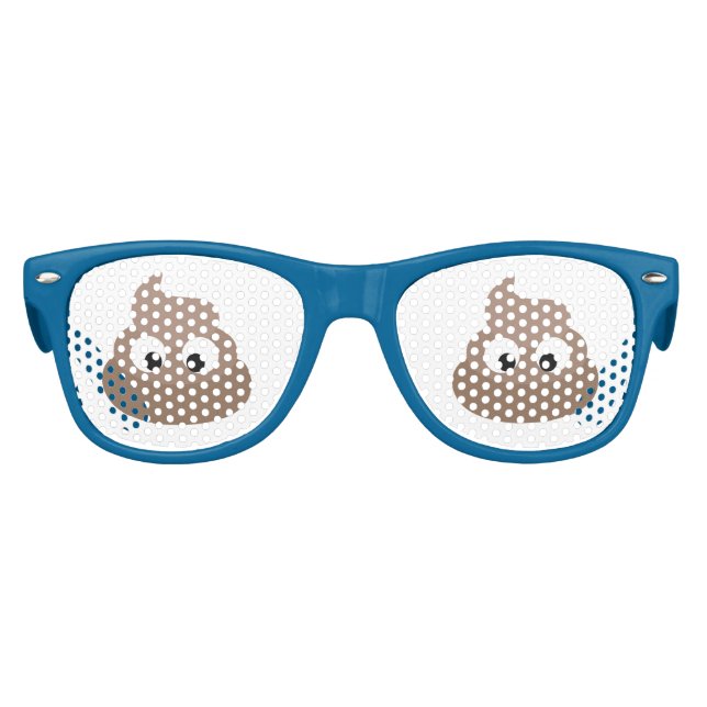 FUNNY POOP PARTY FUNGLASSES SUNGLASSES   (Front)
