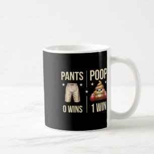 Funny Poop Toilet Humour Poop Boxing Meme Pants 0  Coffee Mug