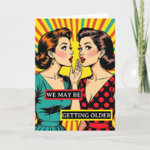 Funny Pop Art Birthday for Friend