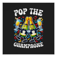 funny pop the champagne shirt