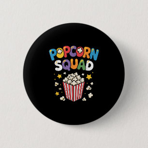 Funny Popcorn Art For Men Women Kids Pop Corn Popc 6 Cm Round Badge