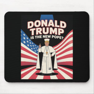 Funny Pope And President Donald Trump4 Mouse Pad