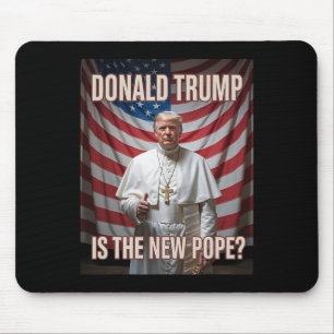Funny Pope And President Donald Trump5  Mouse Pad