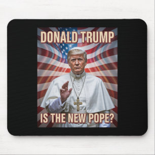 Funny Pope And President Donald Trump9  Mouse Pad