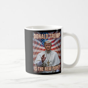Funny Pope And President Donald Trump  Coffee Mug