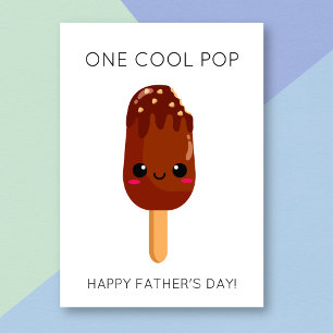 Funny Popsicle Cool Pop Father's Day Card
