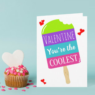 Funny Popsicle Whimsy Valentine's Day Card