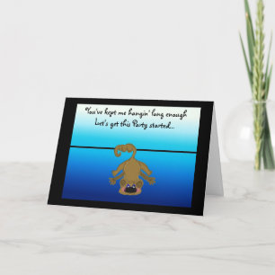 Funny Possum Birthday Card