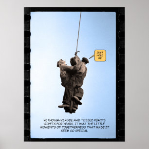 Funny Poster - Claude and Percy