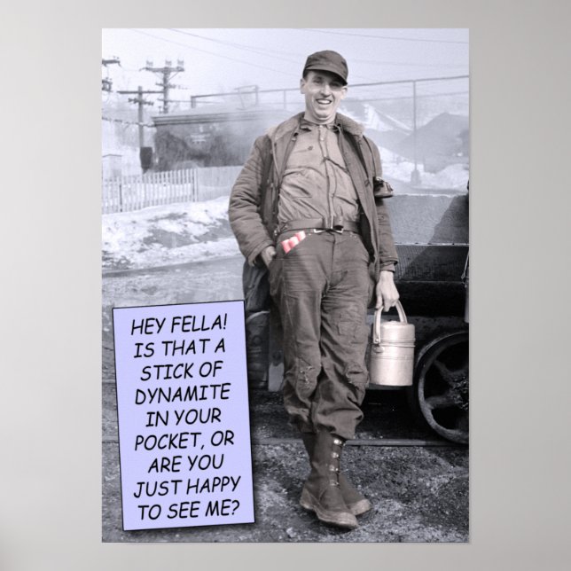 Funny Poster - Dynamite? (Front)