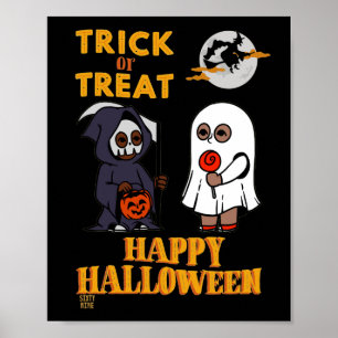 funny poster  "HALLOWEEN 1"