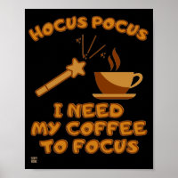 funny poster  "HOCUS POCUS.."