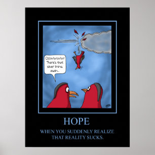 Funny Poster: Hope poster