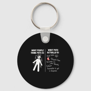 Funny Postural Orthostatic Tachycardia Syndrome Po Key Ring