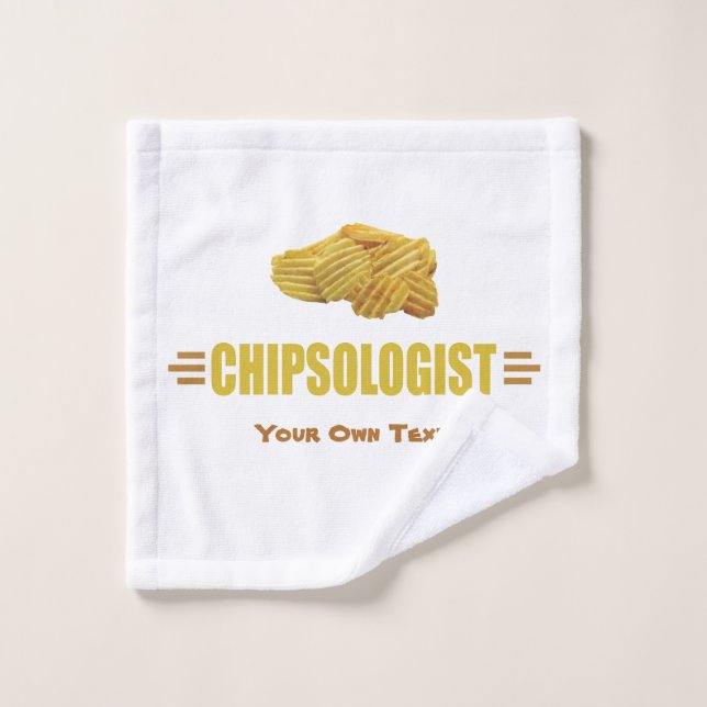 Funny Potato Chip Lovers Wash Cloth (Wash Cloth)
