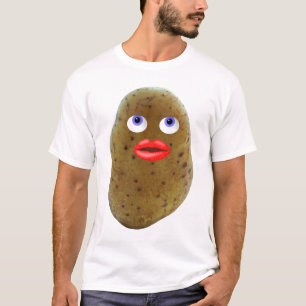 Funny Potato Cute Character Men's T-Shirt