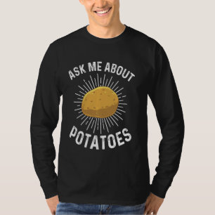 Funny Potato For Men Women Cute Potato Tater Spud T-Shirt