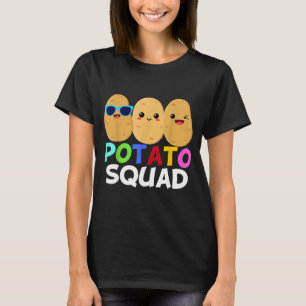 Funny potato squad vegetable chip eater french T-Shirt