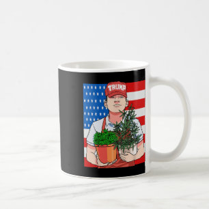 Funny Pothead Stoner Vote For President Trump Coffee Mug