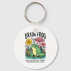 Funny Pots Syndrome Brain Frog Dysautonomia Awaren Key Ring