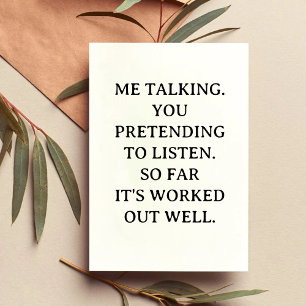 Funny Pottery Anniversary Card for Wife