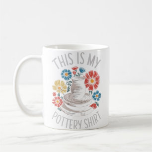 Funny Pottery Ceramic Artist Coffee Mug