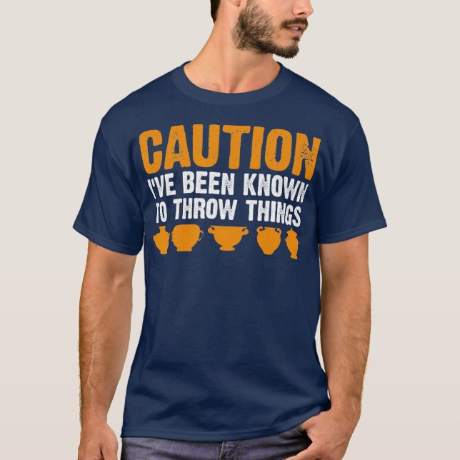 Funny Pottery Gift For Men Women Cool Clay T-Shirt (Front)