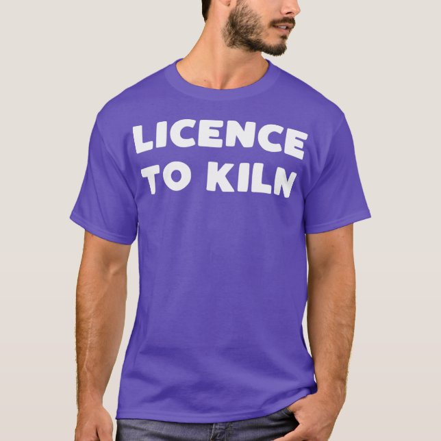 Funny Pottery Maker Slogan T-Shirt (Front)